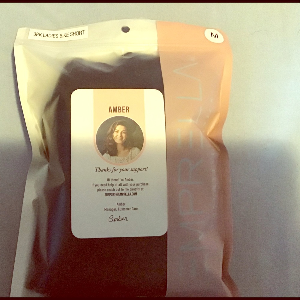 3 peice biker shorts black medium super stretchy